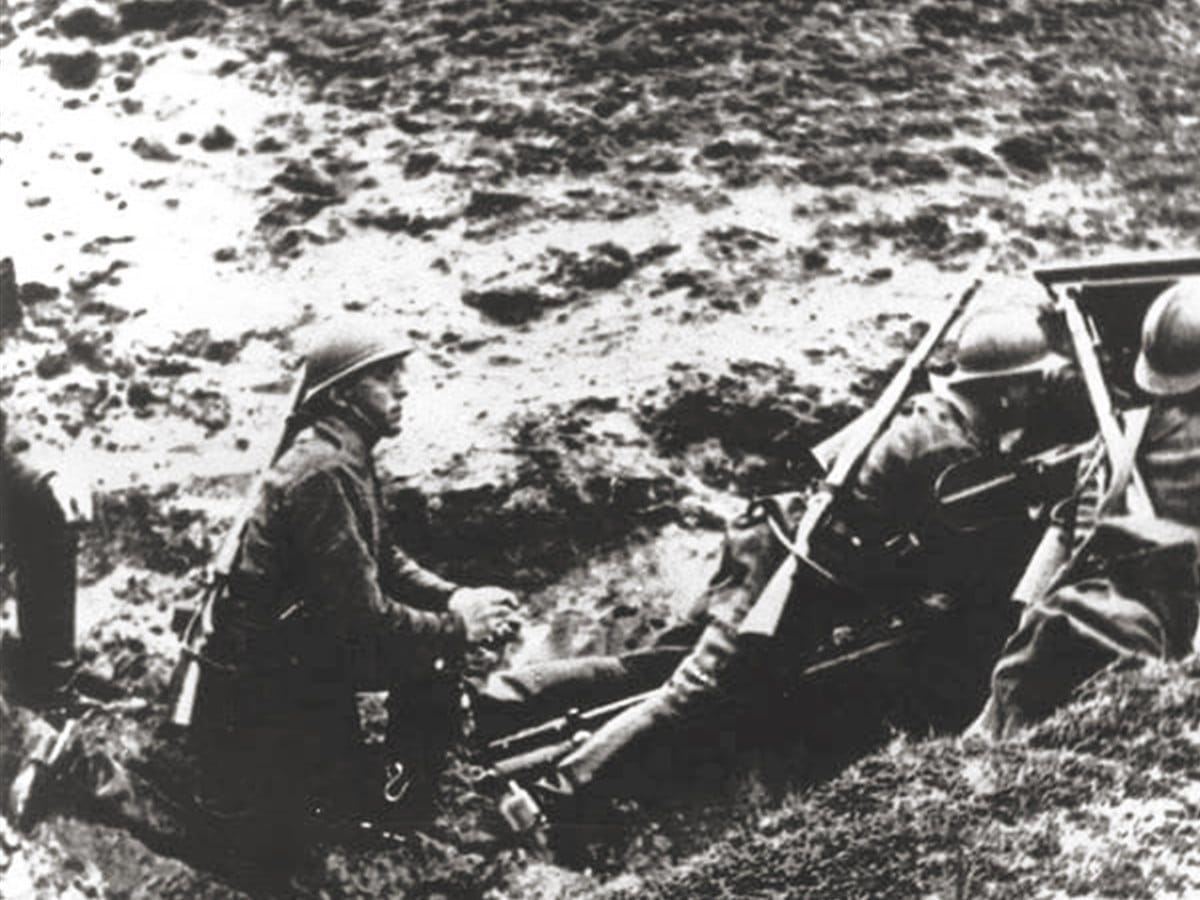 Polska obsługa armaty przeciwpancernej Bofors wz. 36 podczas kampanii 1939 roku