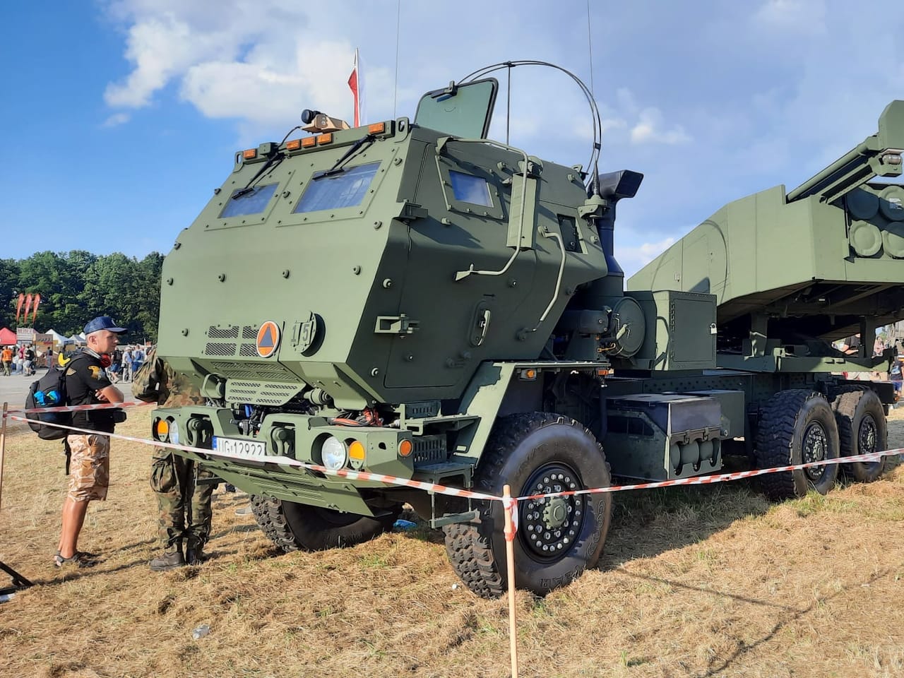 Polska wyrzutnia M142 HIMARS