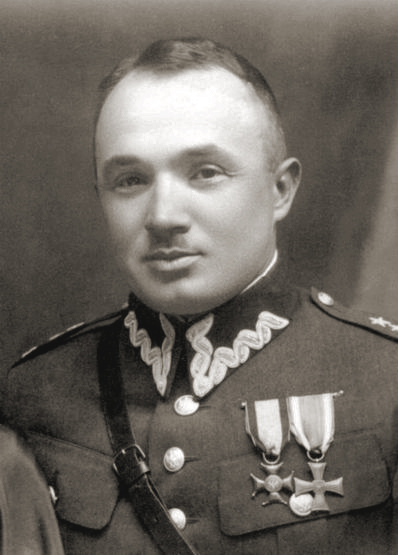 Portret pułkownika Stanisława Dąbka, dowódcy Lądowej Obrony Wybrzeża