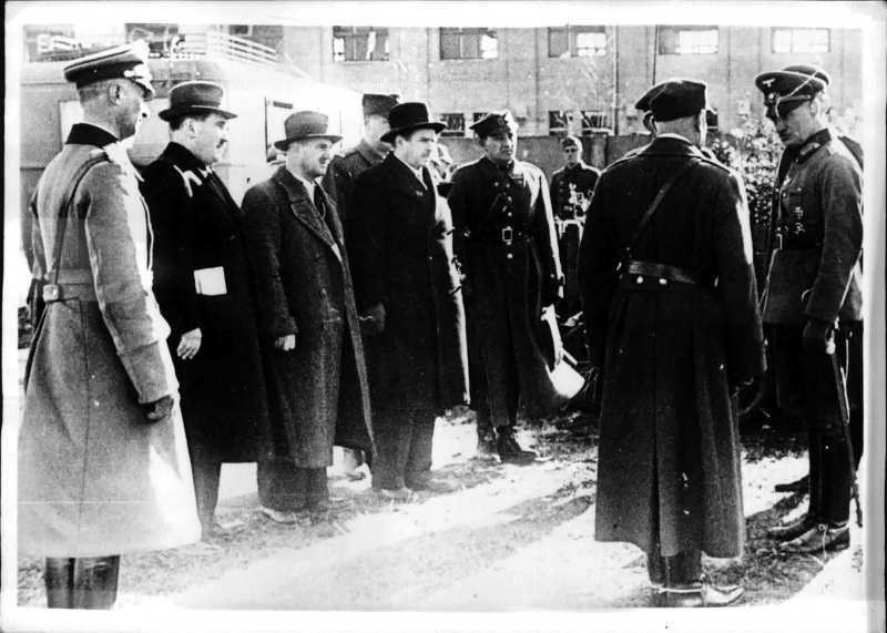 Rozmowy o poddaniu Warszawy, gen. Blaskowitz przed polską delegacją kapitulacyjną