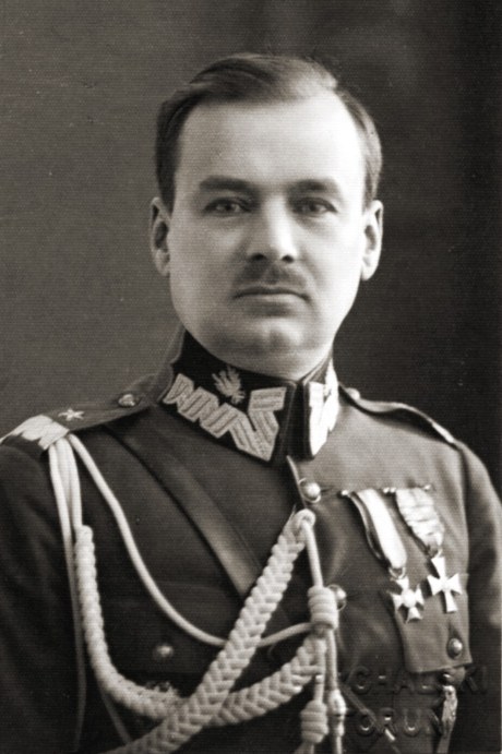Portret generała Wiktora Thommée w mundurze