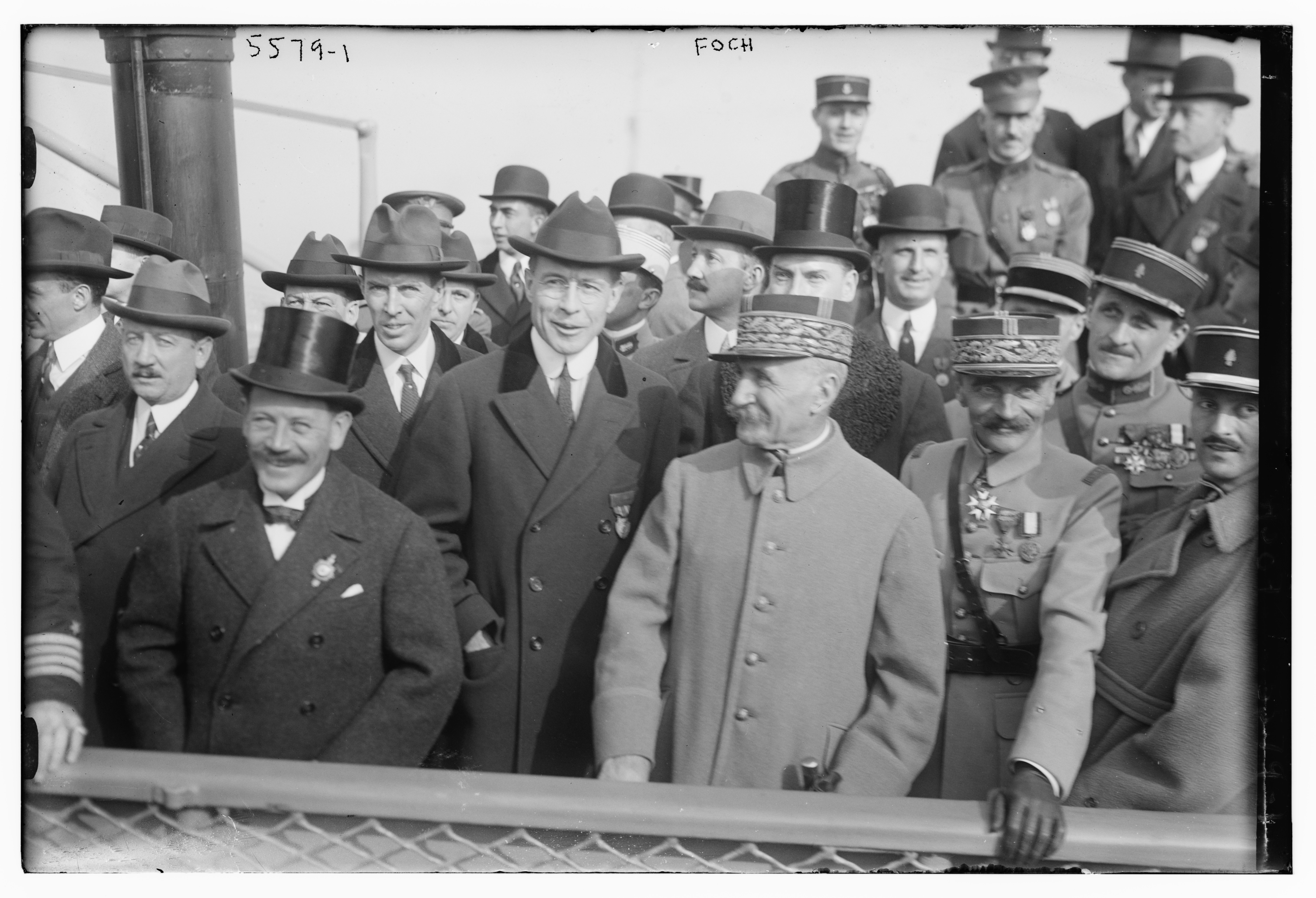 Marszałek Francji Ferdinand Foch w mundurze wojskowym